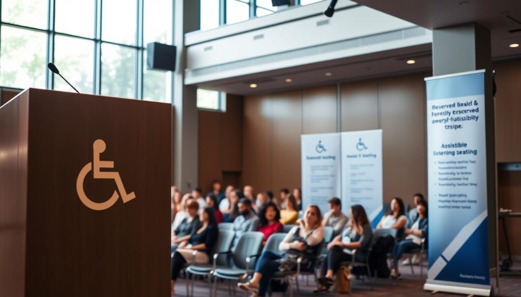 Accessibility checklist for events