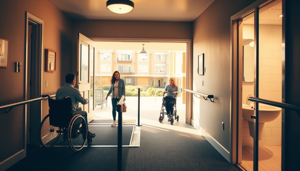 Accessibility in residential buildings