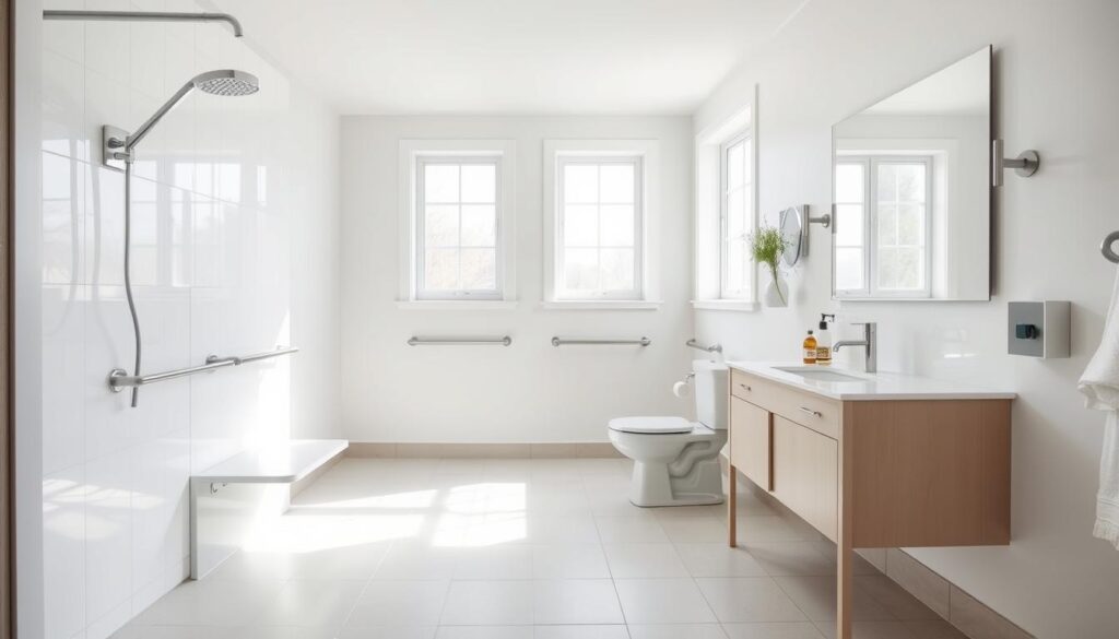 Accessible bathroom design