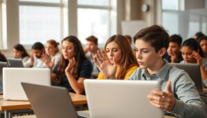 Challenges faced by deaf students in online learning
