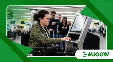 Why airport self-service systems create barriers for disabled travelers